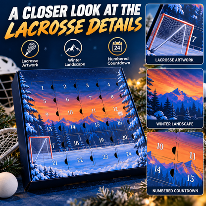 🥍🎄 Lacrosse Christmas Countdown – 24-Day Advent Calendar for Lacrosse Fans