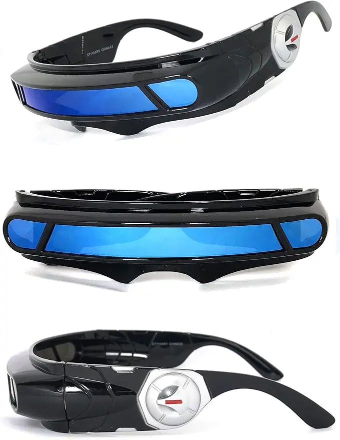 X-Energy Sunglasses Future Hero Visor Cyberpunk Eyewear Props