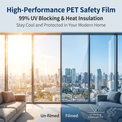 🔥Buy 1 Get 1 Free⭐Window Insulation Privacy Film Heat Blocking UV Protection Window Film For Home And Office