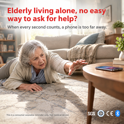 💥 Half-price offer: Safeguard the elderly—SOS emergency call wristband for seniors. 🆘