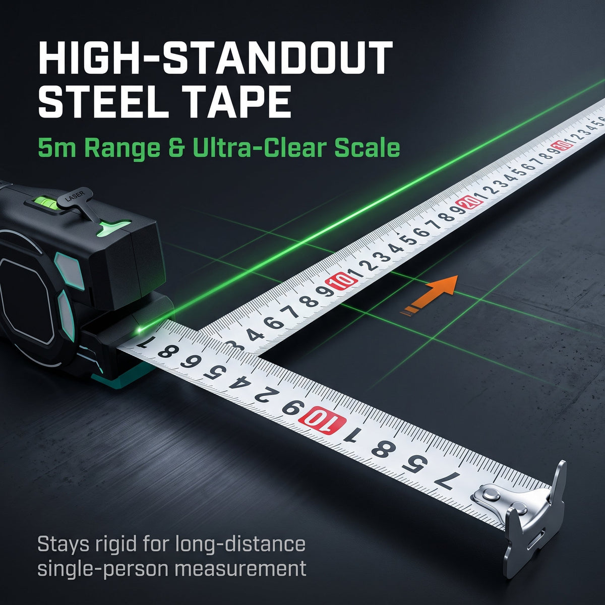 🔥HOT SALE 50% OFF🔥High-Precision 3-in-1 Laser Line Tape Measure