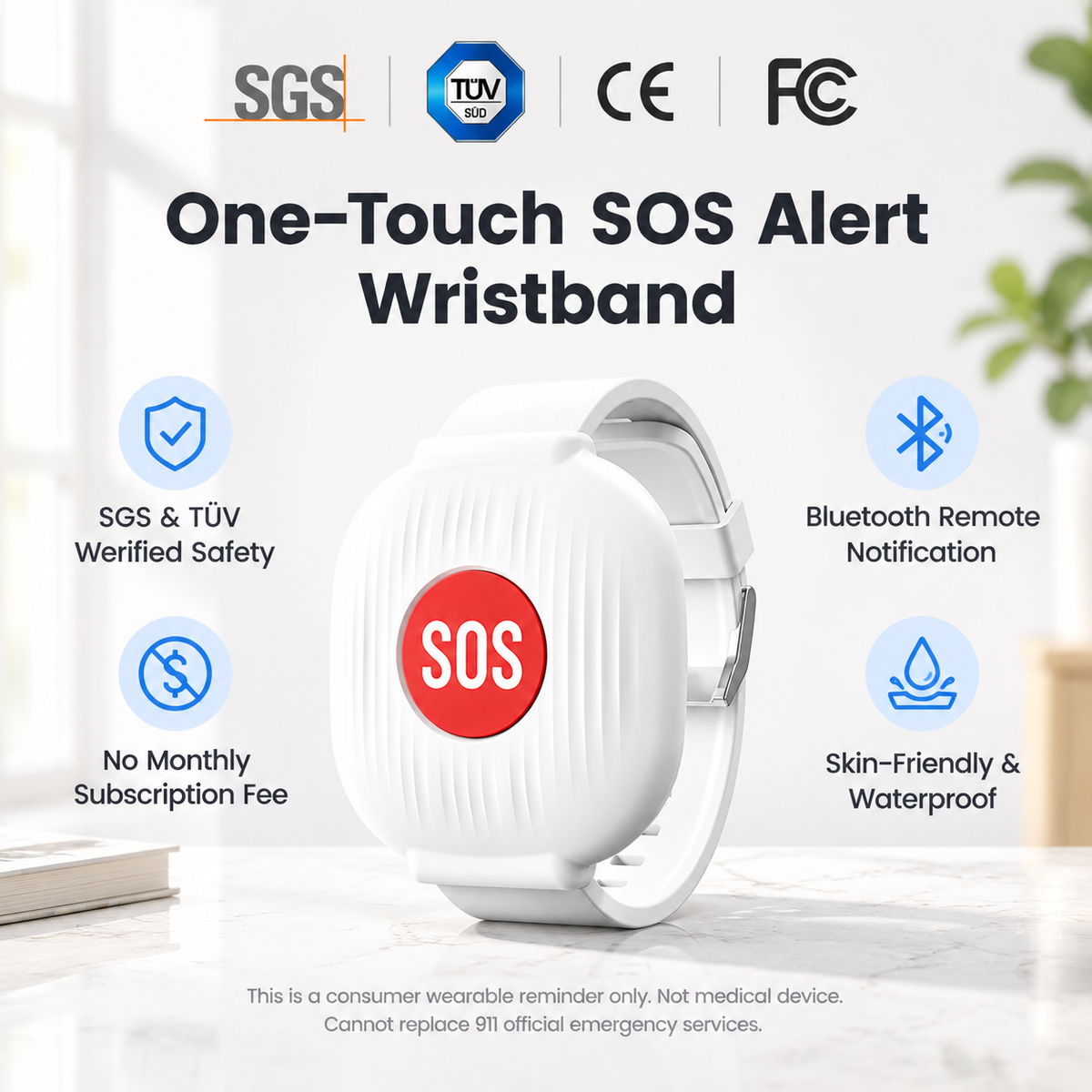 💥 Half-price offer: Safeguard the elderly—SOS emergency call wristband for seniors. 🆘