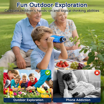 【2027 Upgrade】1000X Handheld Microscope for Kids