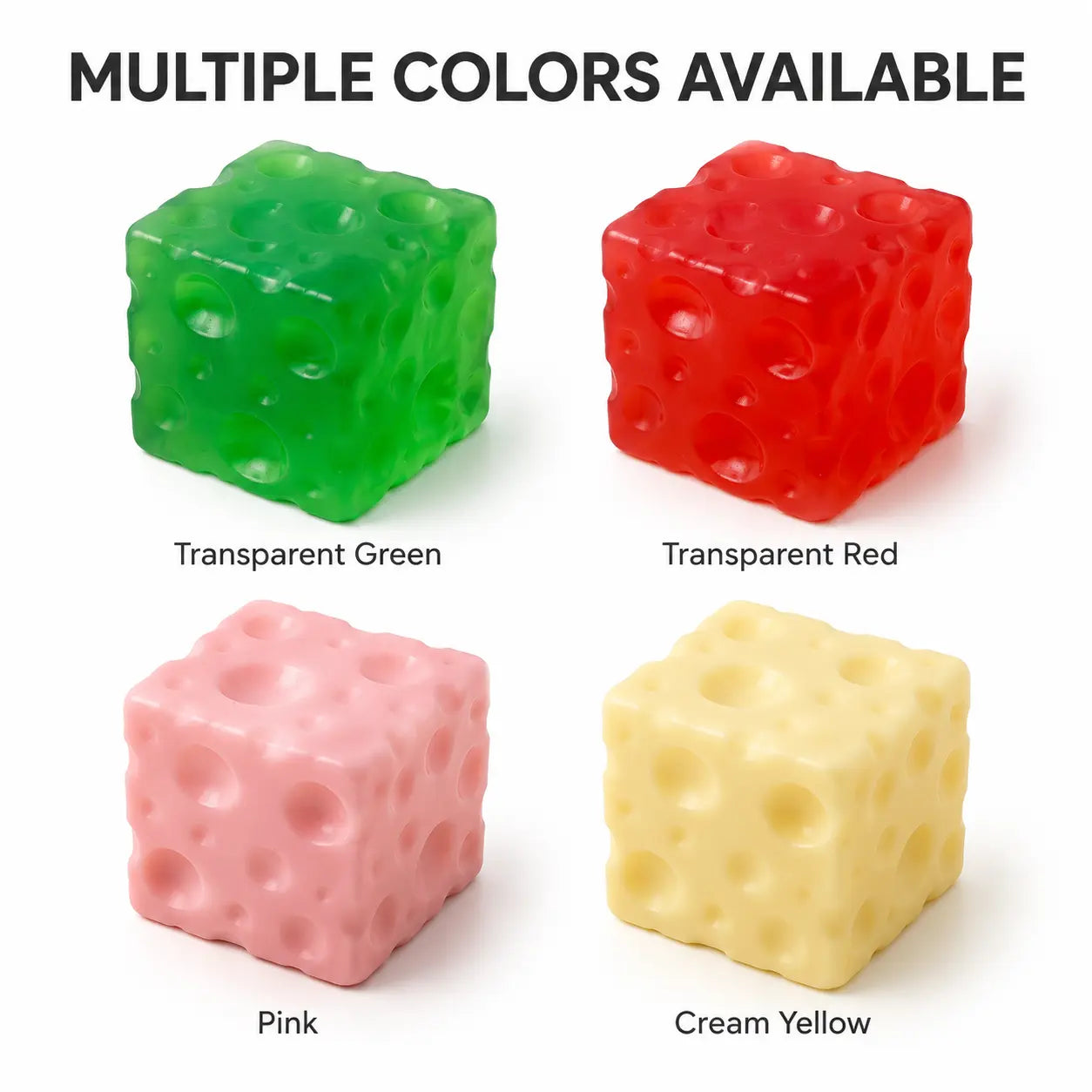 🧀 Giant Moldable Cheese Squishy – Soft & Satisfying Sensory Fidget Toy