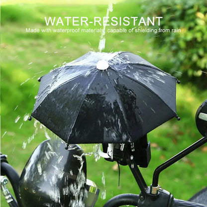 📱☂️Protection Phone Umbrella for Sun Universal Adjustable Piggy Suction Cup Phone Stand with Sun Shade Cover
