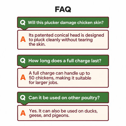 🦆🔥2026's best-selling products 🔥🐓 Poultry electric plucker - easy plucking, saves time and energy!