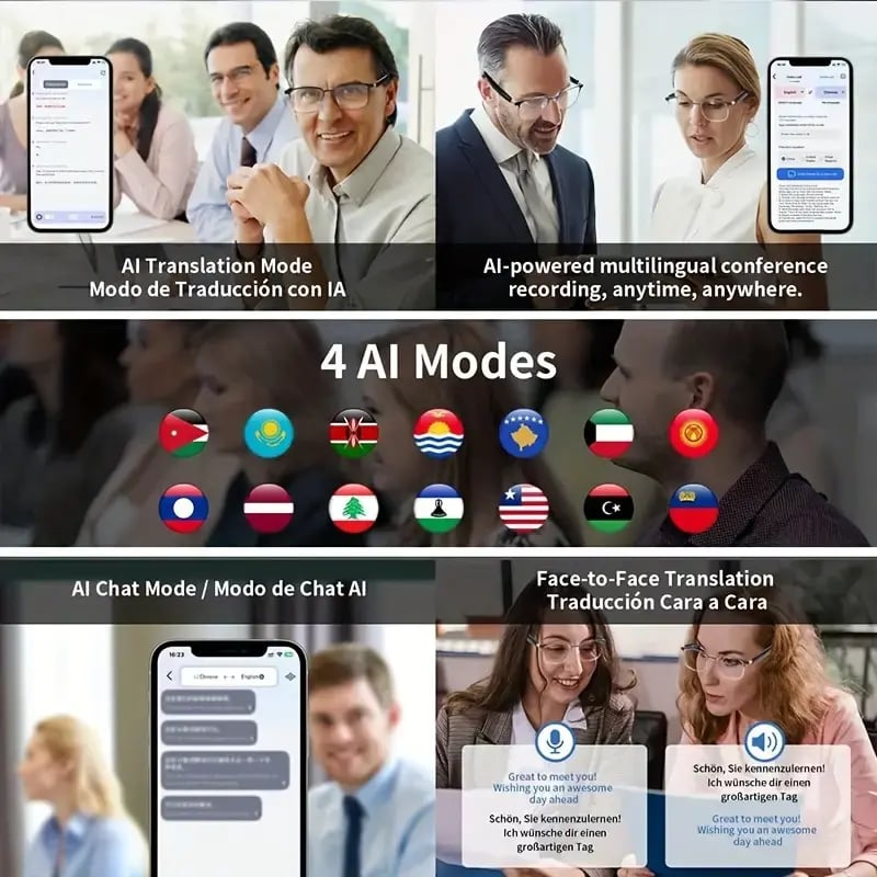 👓 具备实时翻译功能的AI智能眼镜