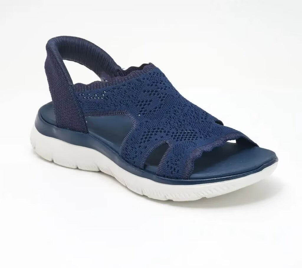 Slip-ins Summits Crochet Knit Sandals
