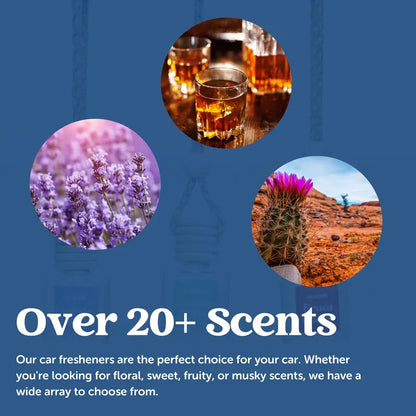 🚗🌿Scented Car Air Freshener - Long Lasting Car Diffuser - Last 60+ Days