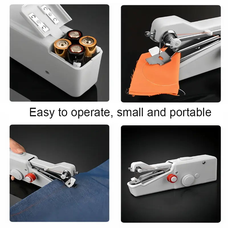 Household handheld small electric sewing machine portable sewing machine portable sewing tool manual sewing machine