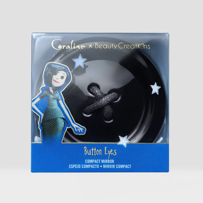 Beauty Creations x Coraline 'Button Eyes' Compact Mirror