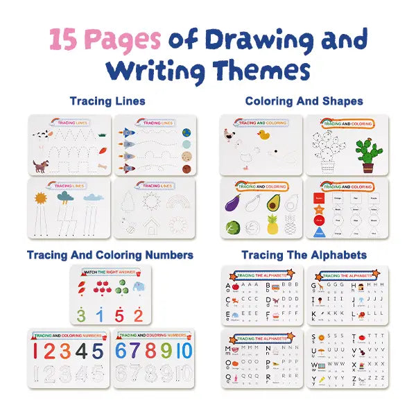 Montessori Busy Book for Kids – 30 Learning Activities