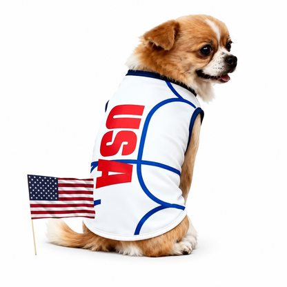 ⚽🐾 National Team Inspired Pet Jersey – Stylish Football Fan Apparel for Dogs & Cats