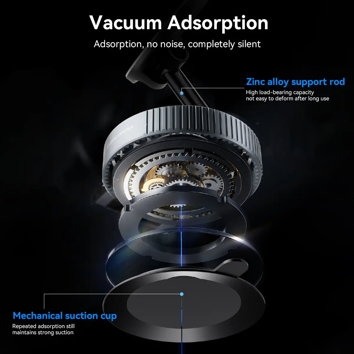Upgraded Magnetic Cell Phone Car Mount