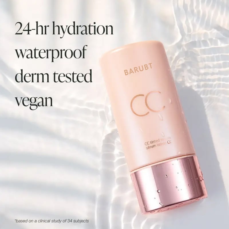 Summer skin essentials — — - CC color-correcting tinted serum + creaseless SPF 30 mineral setting powder