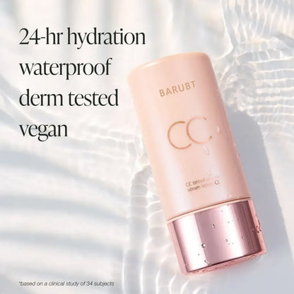 Summer skin essentials — — - CC color-correcting tinted serum + creaseless SPF 30 mineral setting powder