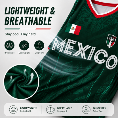 2026 Mexico Chichén Itzá Football Jersey ⚽ Vintage Pyramid Design | Limited Edition Fan