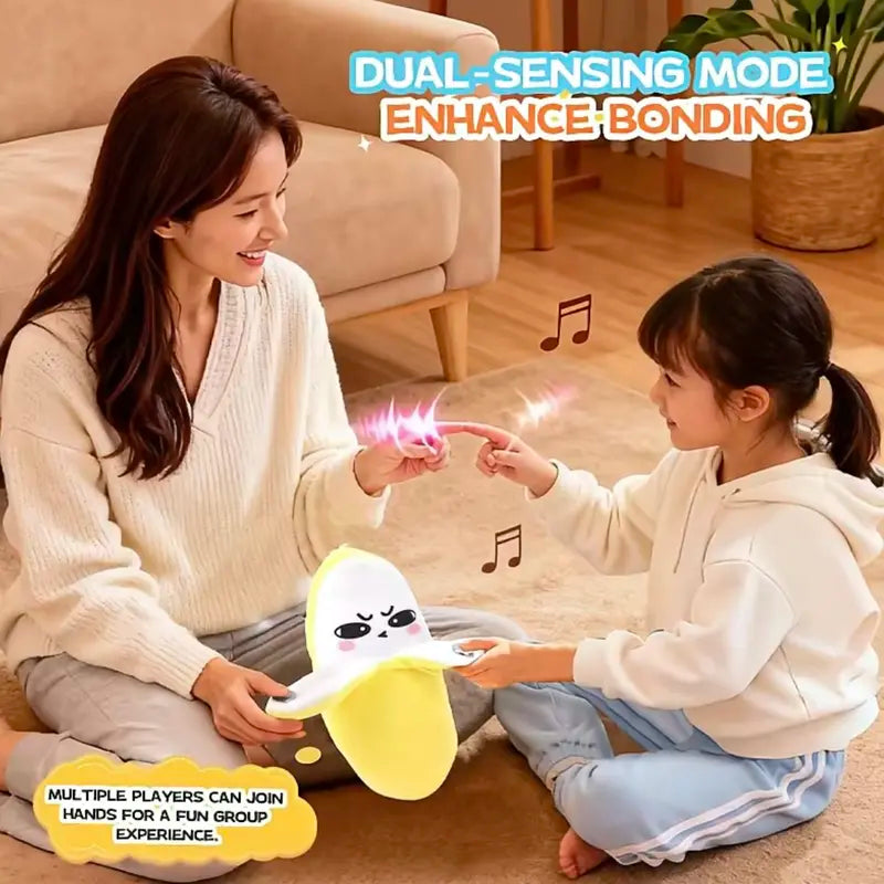 Banana Plush Toy-USB Rechargeable Electric Motion Sensor Music Interactive Toy