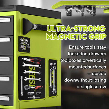 🛠️🧲Flexible Magnetic Tool Mat & Tray Holder