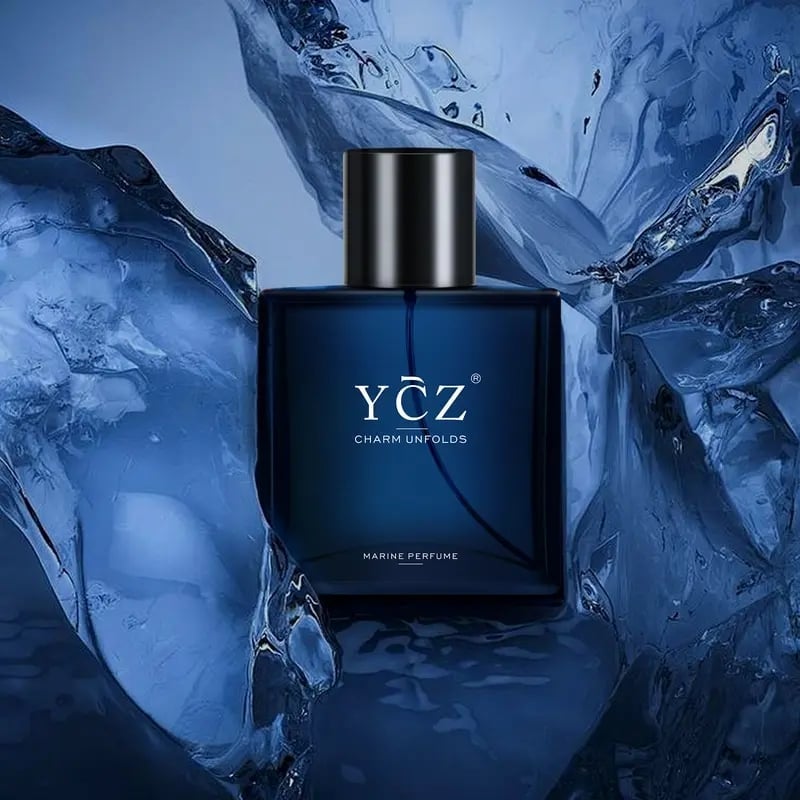 Perfumes Midnight Marine Eau De Parfum - Unisex 50ml Ocean Fresh Scent Premium Aromatic Woody Fragrance for Him & Her
