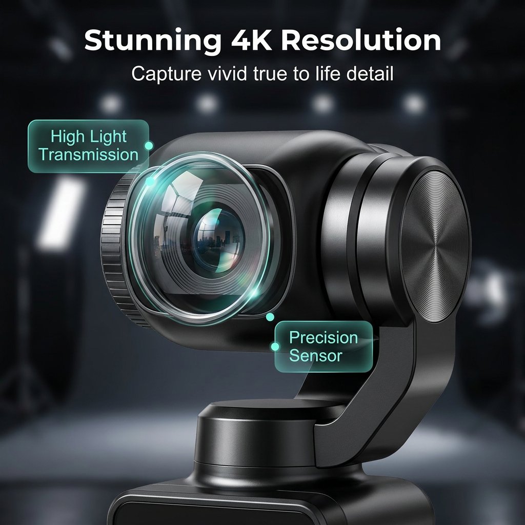 Xtra MuseTM Pro — 2.5K AI Pocket Camera with 180° Rotating Lens