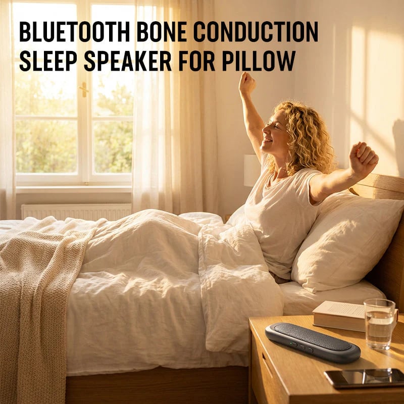 Bluetooth Bone Conduction Sleep Speaker for Pillow