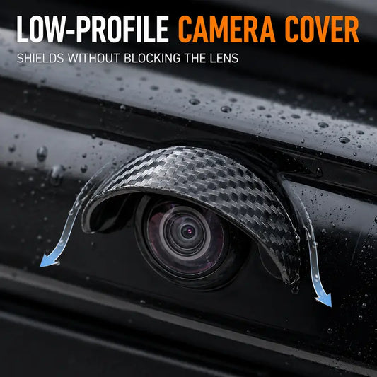 🚗📷 4-Piece Rearview Camera Rain Cover Set – Universal Weather Shield for Clearer Parking View ☔