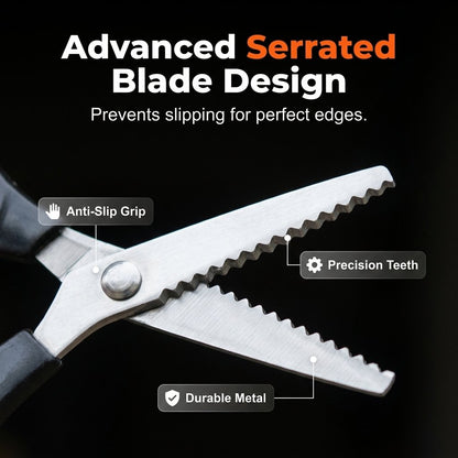 ✂️Professional Serrated Scissors for Sewing, Crafts & Everyday DIY Projects