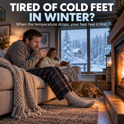 🔥🧦 WarmStep – Rechargeable Heated Socks for Winter & Outdoor Comfort
