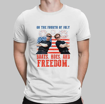 Boats Hoes And Freedom 4th Of July Parody Step Brothers T-Shirt/Sweatshirt/Hoodie