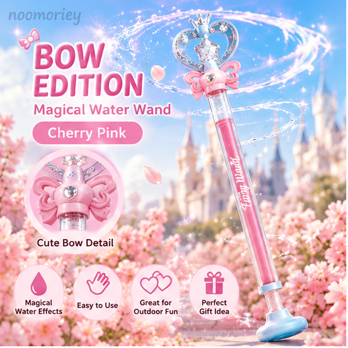 🪄 Fairy Magic Wand Water Blaster – Big Splash Summer Fun! 💦