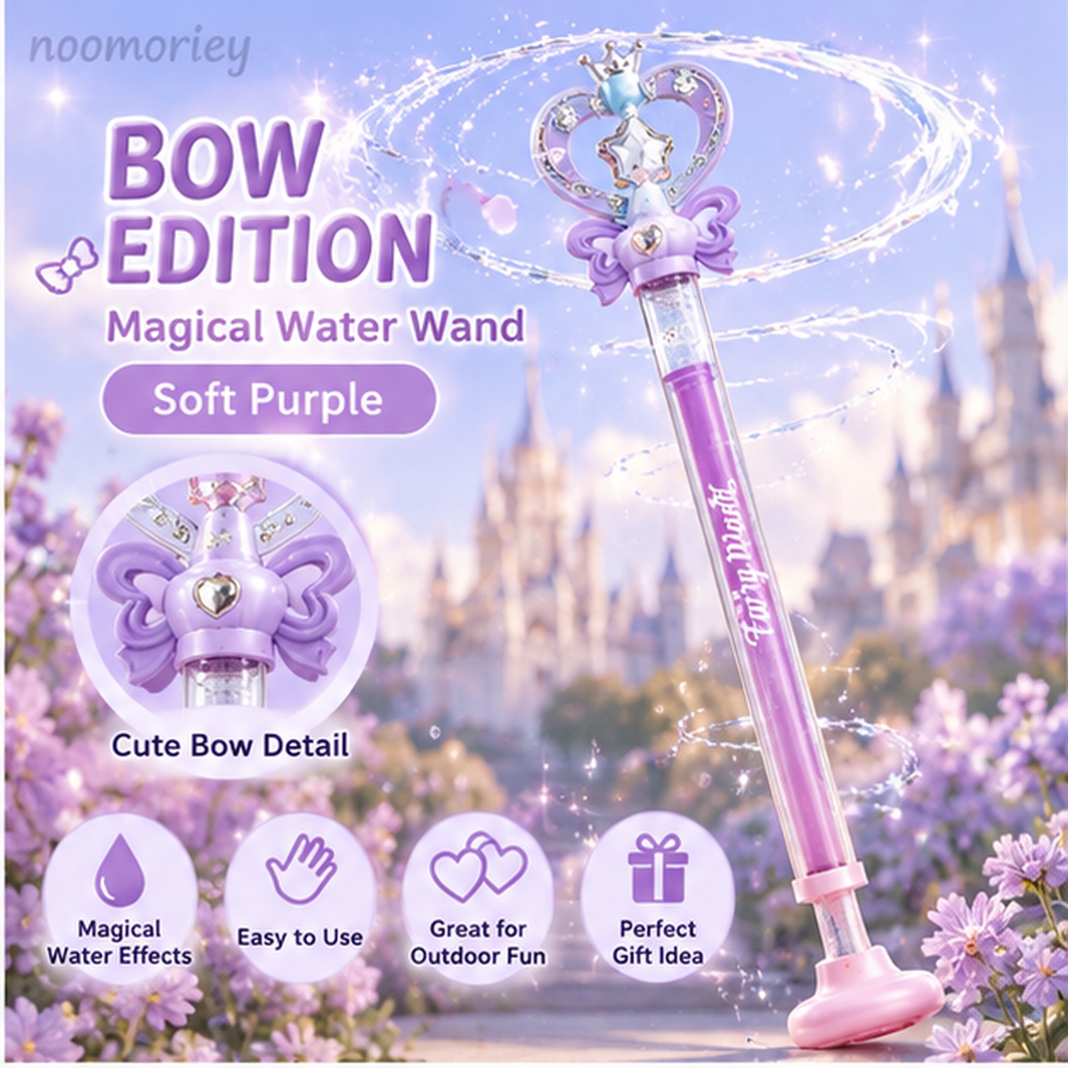 🪄 Fairy Magic Wand Water Blaster – Big Splash Summer Fun! 💦