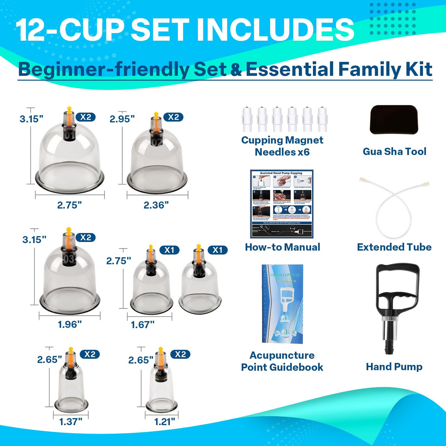 🏺 Finally, a Cupping Set That Won't Break – PC Material & Upgraded Pump