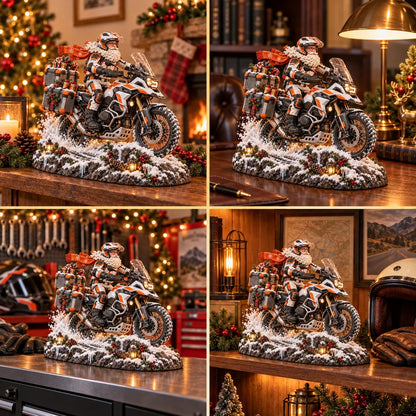 🔥HOT SALE 49% OFF🏍️🎅 Santa’s Ride Home – Christmas Motorcycle Keepsake Collection💨