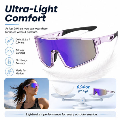 The Ultimate Ultra-Lightweight Sports Performance Sunglasses 🕶️✨
