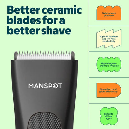 Groin & Body Hair Trimmer for Men