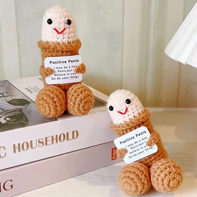 Funny Emotional Cute Crochet Doll
