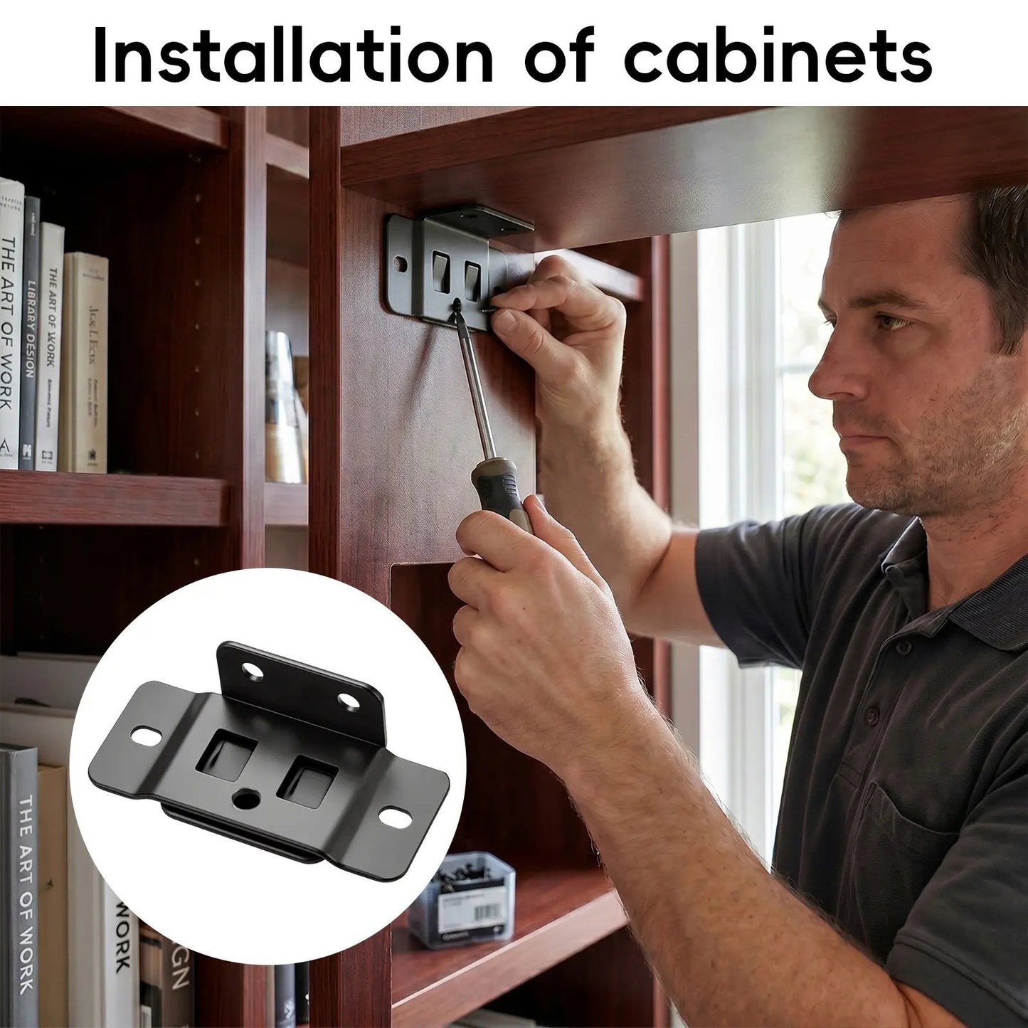 🔥LAST DAY 49% OFF - 🛠️Heavy-Duty Corner Brackets – Quick Fitting L Shape Furniture Joint Braces