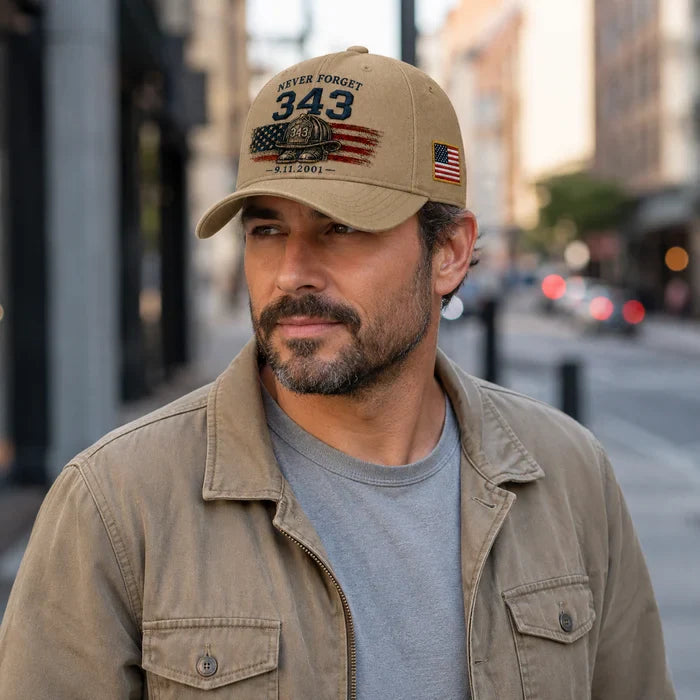 🧢Never Forget 343 Memorial Cap