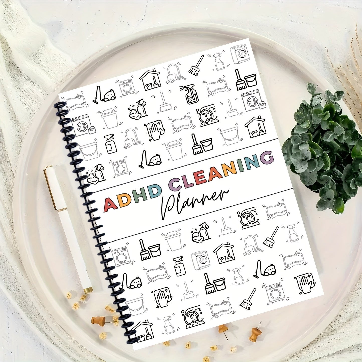 ⏰ADHD Cleaning & Organizing Toolkit - Chore Planner