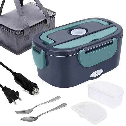 🍱 50% OFF! Portable Electric Heating Lunch Box – 1.5L, Home & Car Use 🔥