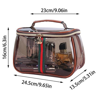 💕Hot sale 49% OFF💖✨ 3PCS New Retro Vintage Vanity Bag, Large Capacity Makeup Organizer for Women
