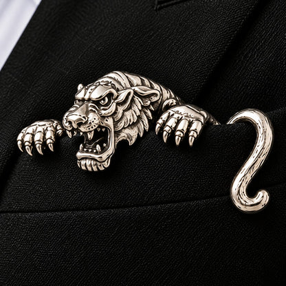 ✨ Luxury Sculpted Animal Brooch – Premium Statement Piece for Men & Women’s Suits & Blazers