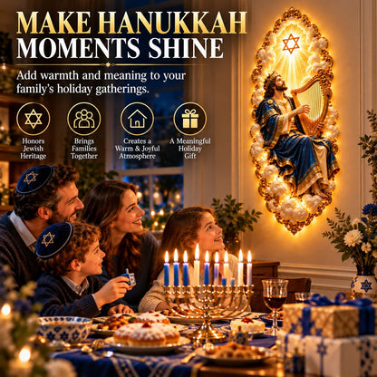 ✡️Last Day 49%Off💎Jewish Heritage Illuminated Wall Art – High Priest Inspired Design