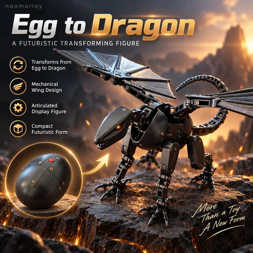 2-in-1 Transforming Mechanical Owl Egg
