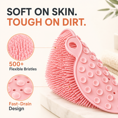 Shower Foot & Back Scrubber Massage Pad