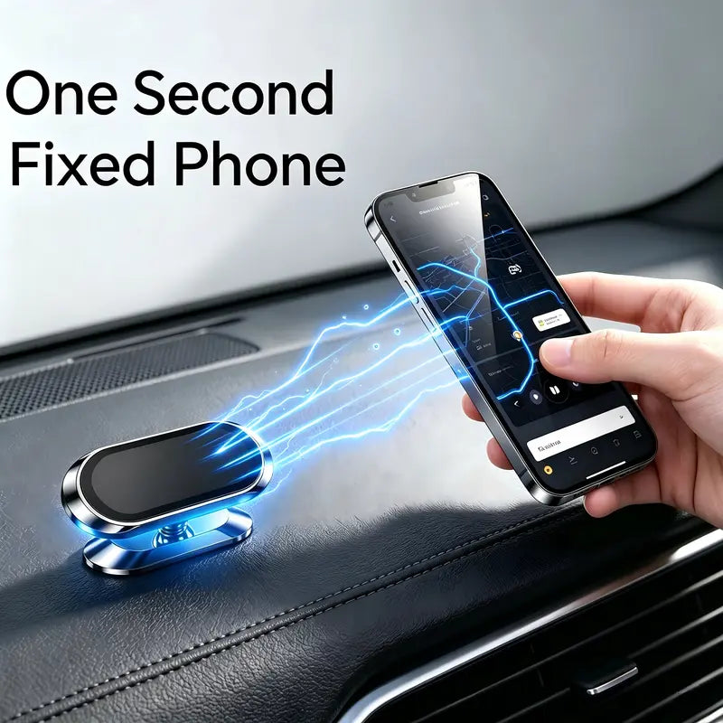 Car magnetic Phone holder Mount Universal Suction Cup Navigation Support Adjustable 360 Rotation