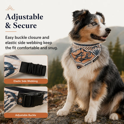 2-in-1 Reversible Dog Bandana Bowl