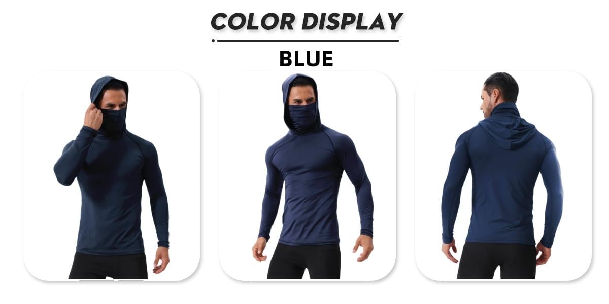 Men's Hoodie 6-Pack – 49% OFF | Slim Fit, UPF Sun Protection, Breathable