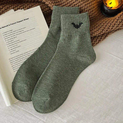 Halloween Embroidered Ankle Socks 🎃